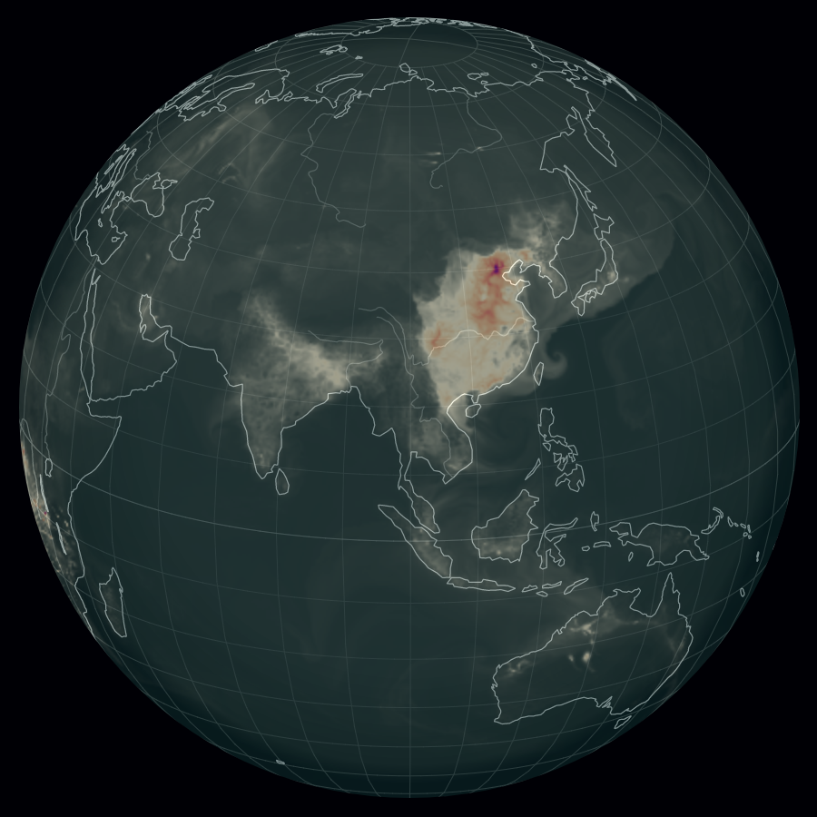 Air pollution in Asia (13.09.2017)