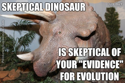 Dinosaurs and other things used to promote evolution are actually hostile witnesses