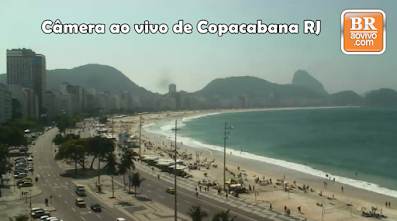 Câmera ao vivo da Praia de Copacabana RJ