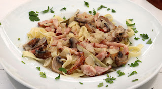 A very tasty tagliatelle for lunch A very tasty tagliatelle for lunch