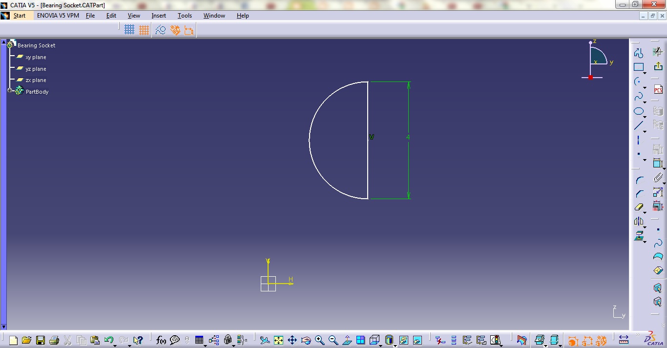 Catia v5 Tutorial for Beginners Catia v5 Tutorial Shaft and Hole