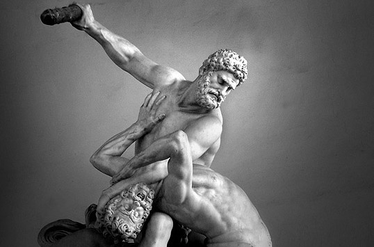 antrophistoria: Jean Boulogne y la gran mitológica de 'Hércules y el centauro Neso'