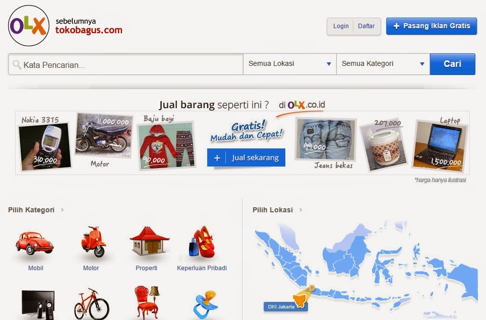 Marketplace di Indonesia Cara Berjualan Online di Internet Dengan Marketplace