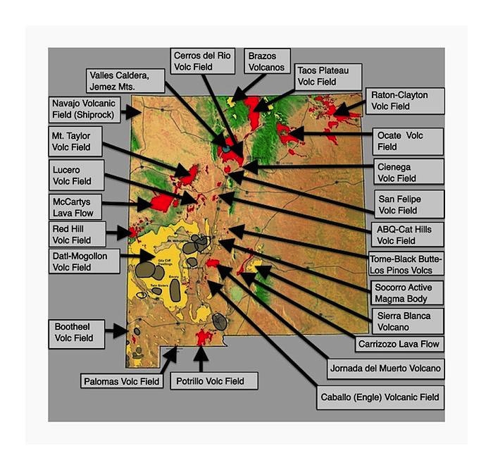 The Travelers Two Volcanos of New Mexico