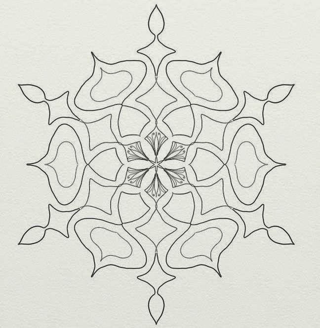 Creative Doodling with Judy West: Mandala 2