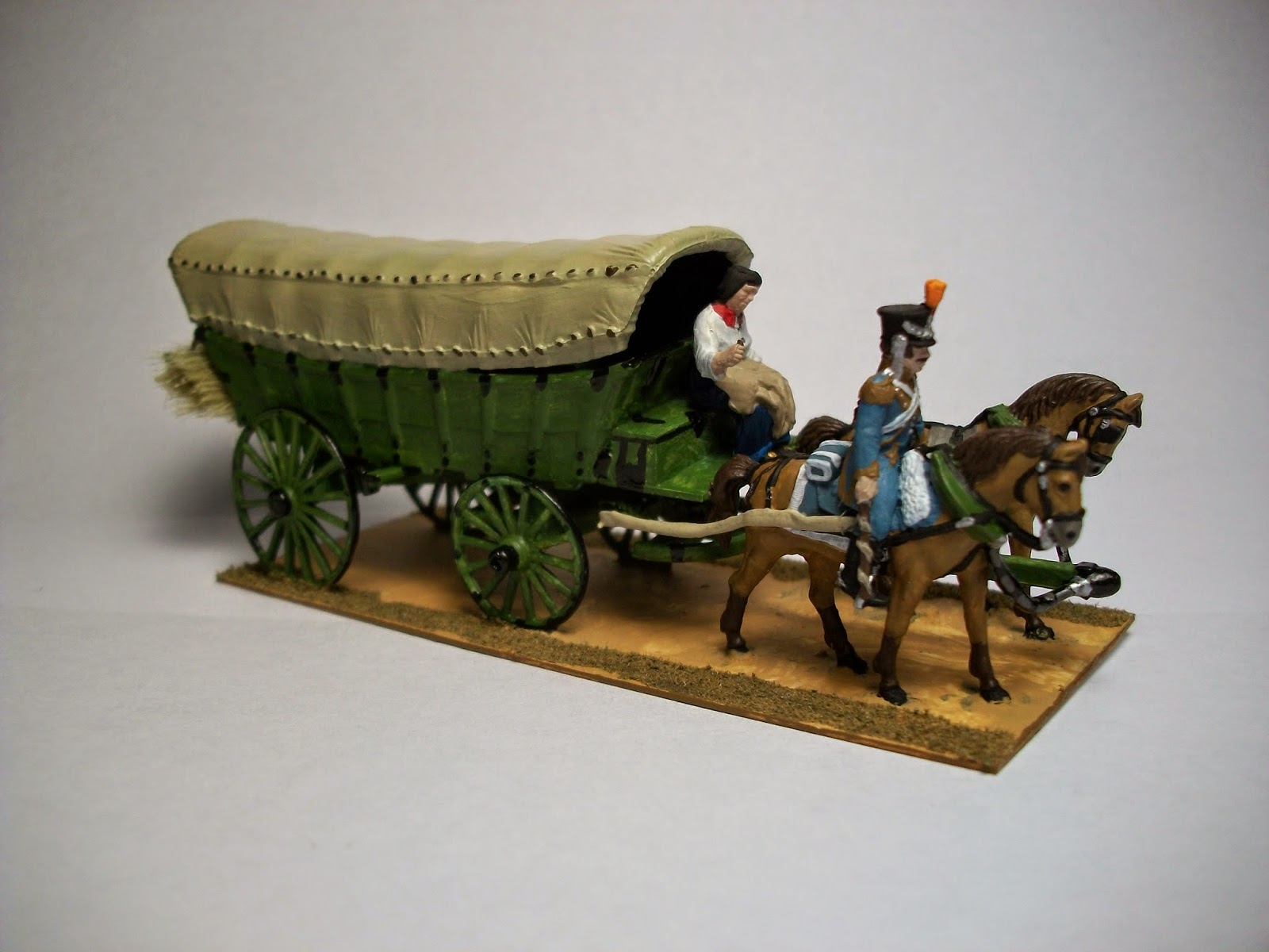 Chuck's Napoleonic Wargames French Baggage Wagon