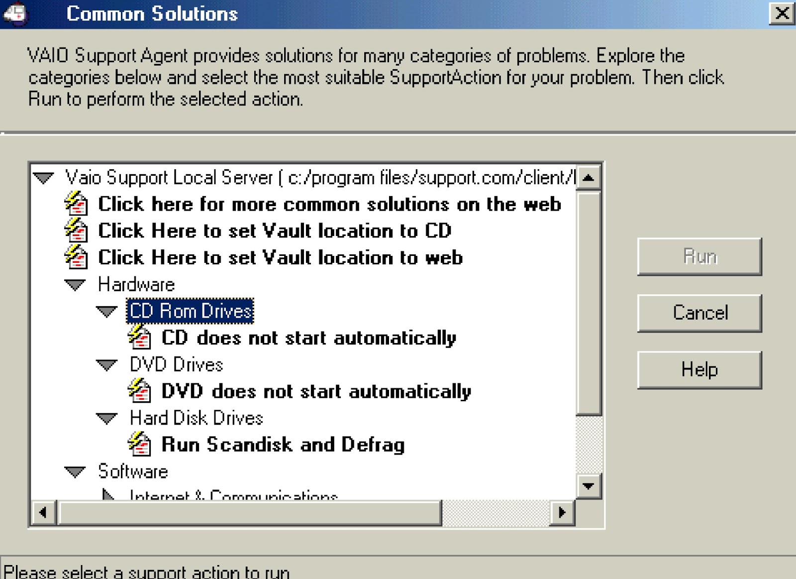 Master Electronics Repair ! SYSTEM RECOVERY SONY VAIO SUPPORT AGENT