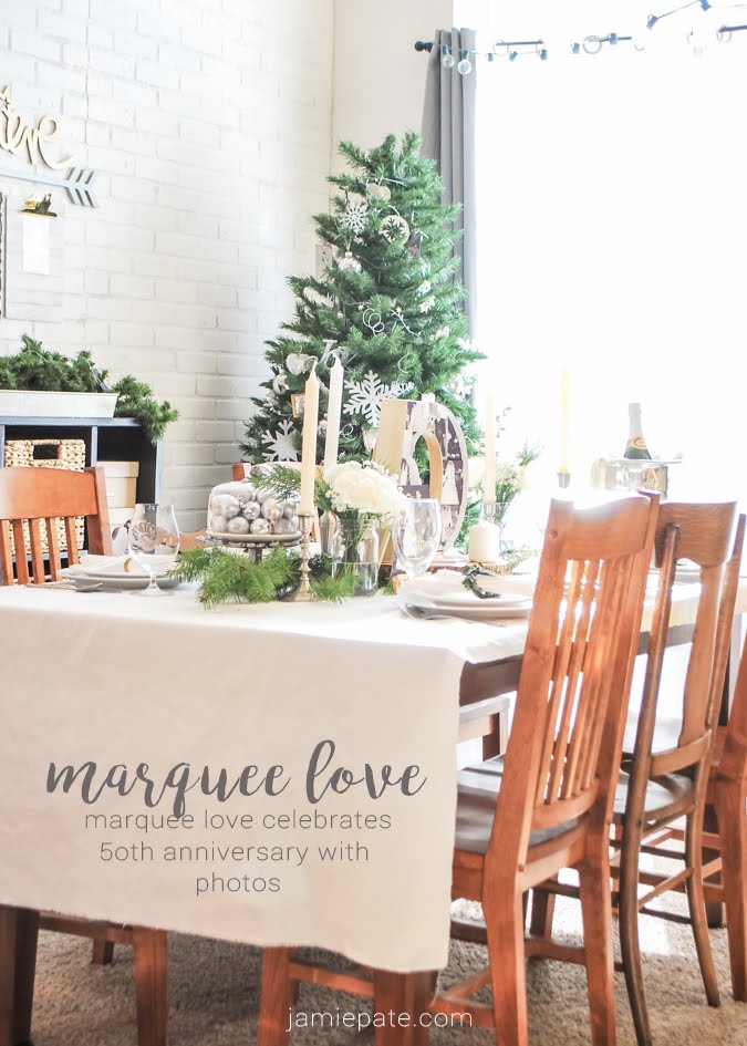 Heidi Swapp Celebrates a 50th Anniversary with Marquee Love by Jamie Pate  | @jamiepate for @heidiswapp