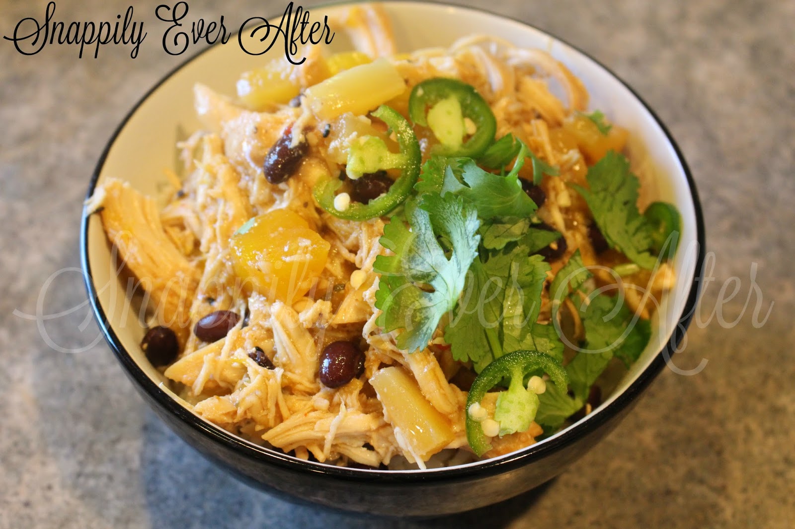 Snappily Ever After Thai Sweet Chili Chicken Rice Bowls