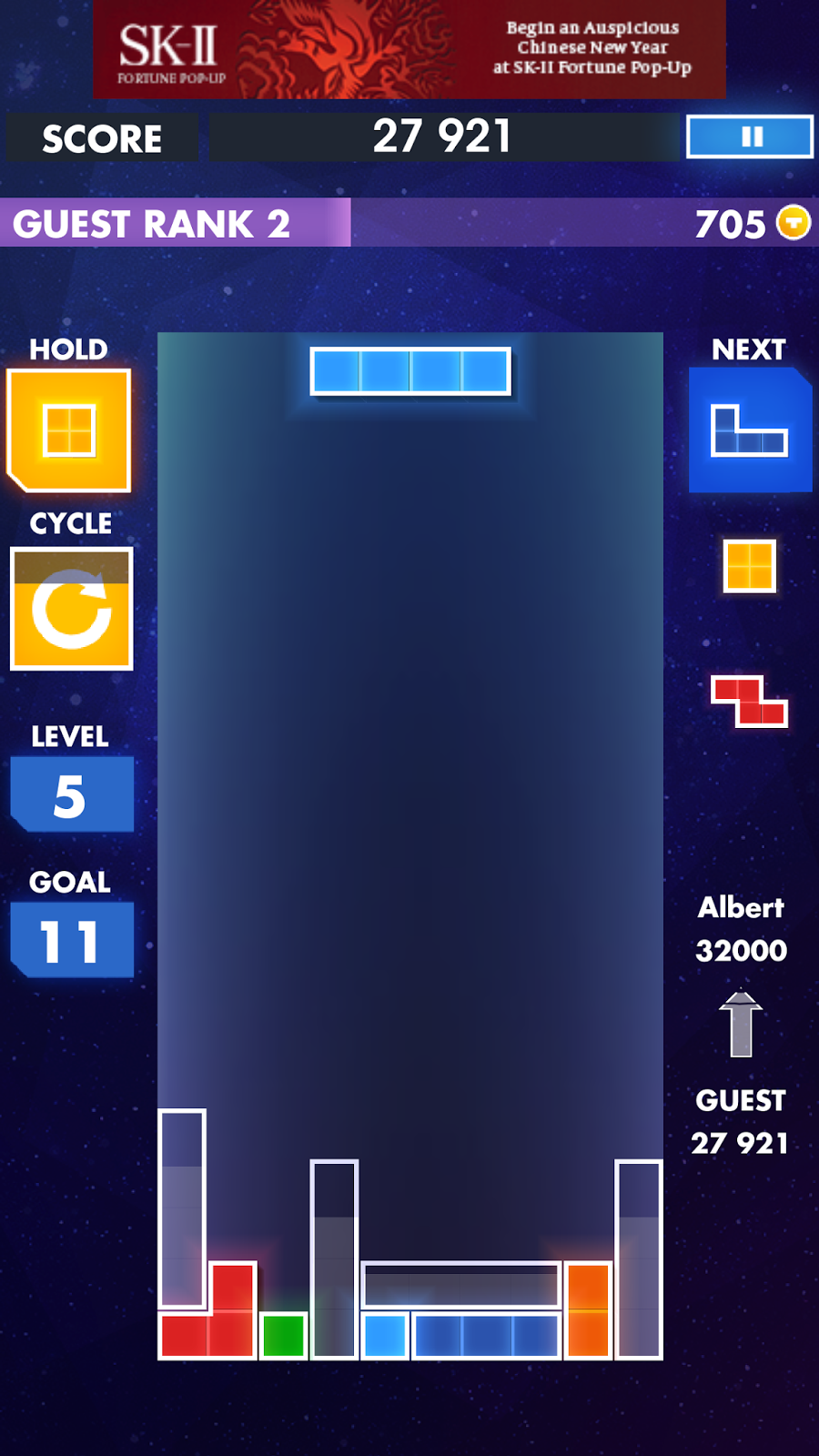 [FREE ANDROID GAME] TETRIS - Colorful, Super fun and Challenging - Now