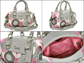 Gorgeous Handbags Boutique: Coach Ashley Snap Head Satchel 15451 multicolor