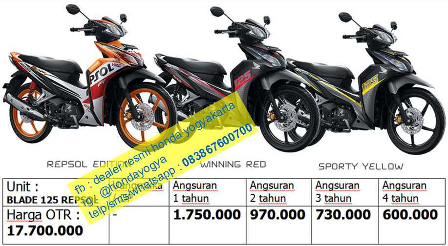 promo kredit motor termurah jogja dealer resmi