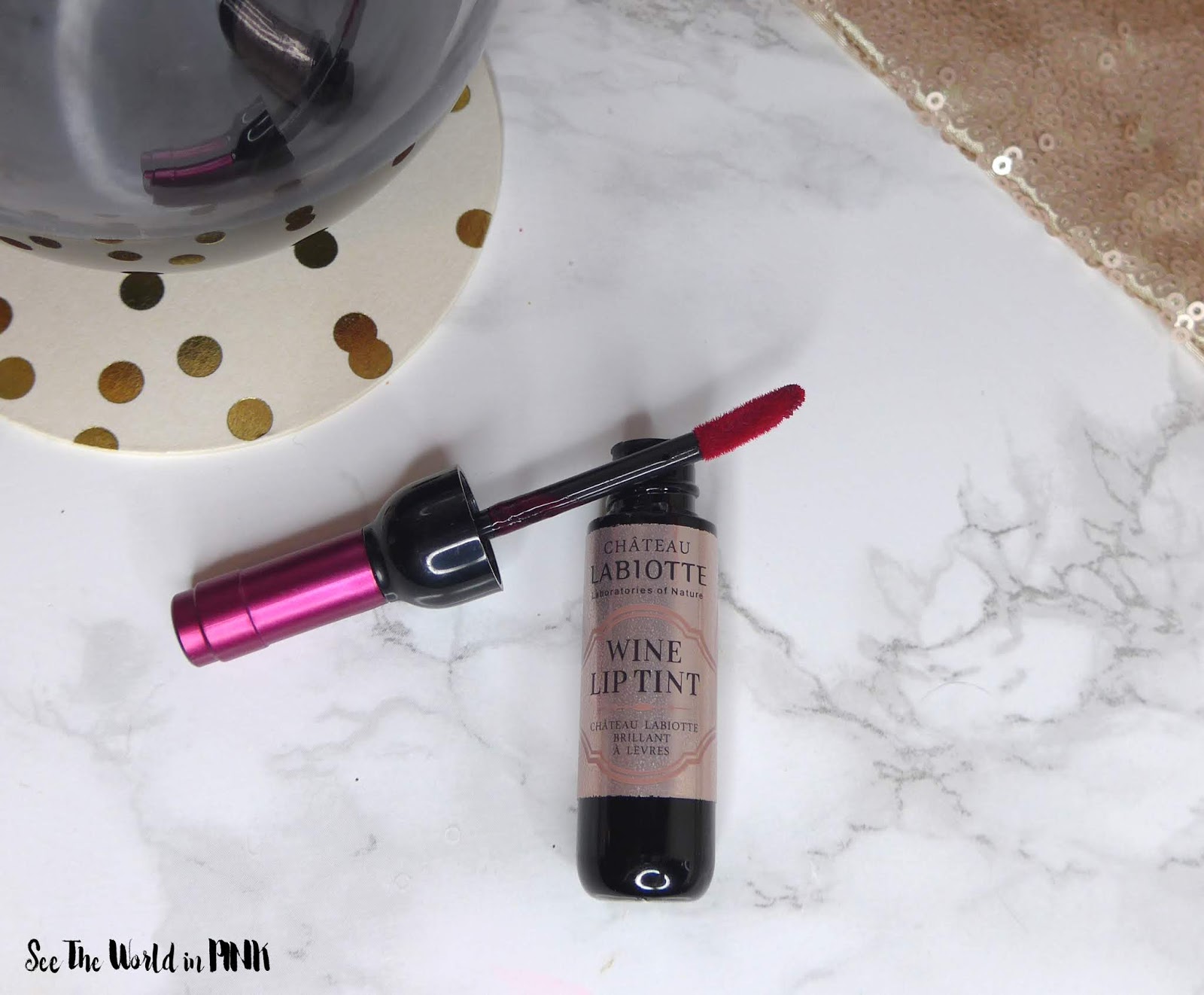 Labiotte Chateau - Wine Lip Tint in "Nebbiolo Red"