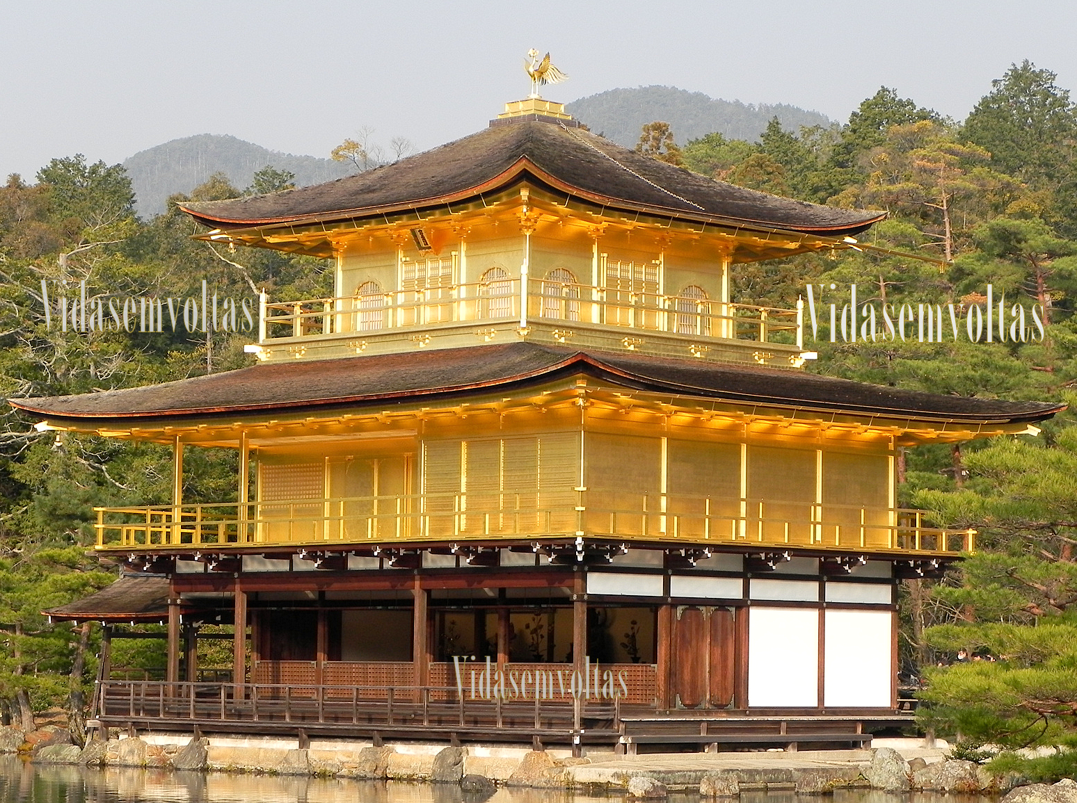 Kinkaku Ji Tempo Do Pavilhao Dourado Kyoto