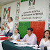 A consejeros de la Comisión Política Permanente…Informa Guajardo Maldonado avance del PRI en proceso electoral 