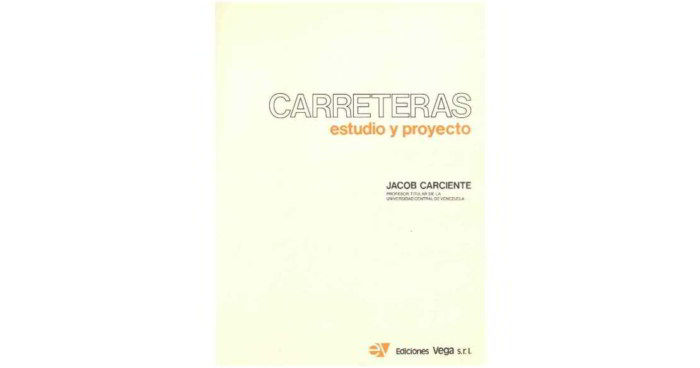 Descargar libro en pdf carreteras - jacob carciente