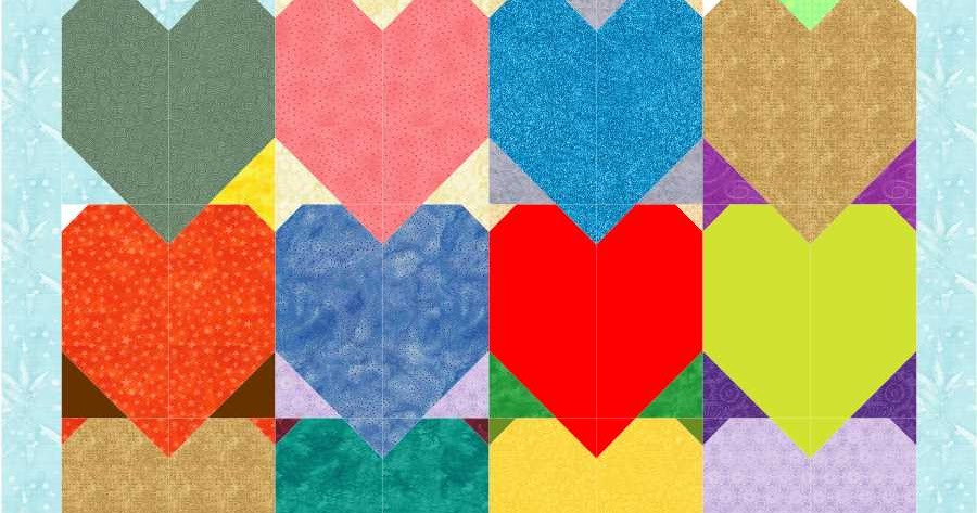 3patchcrafts: Tessellating Hearts pattern