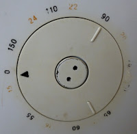 Radio receiver T3 dial, Braun, designed by Dieter Rams.