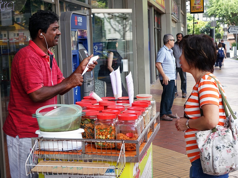 It does not much matter at all whether you are selling kachang puteh or a high roller.