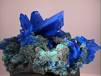 Chalcanthite um mineral com sabor...venenoso