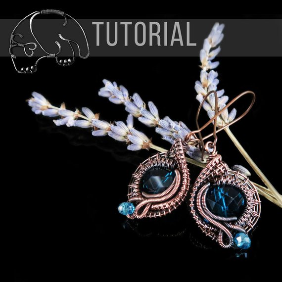Wire Woven Jewelry Designs and Tutorials by Pink Elephant Dreams / The