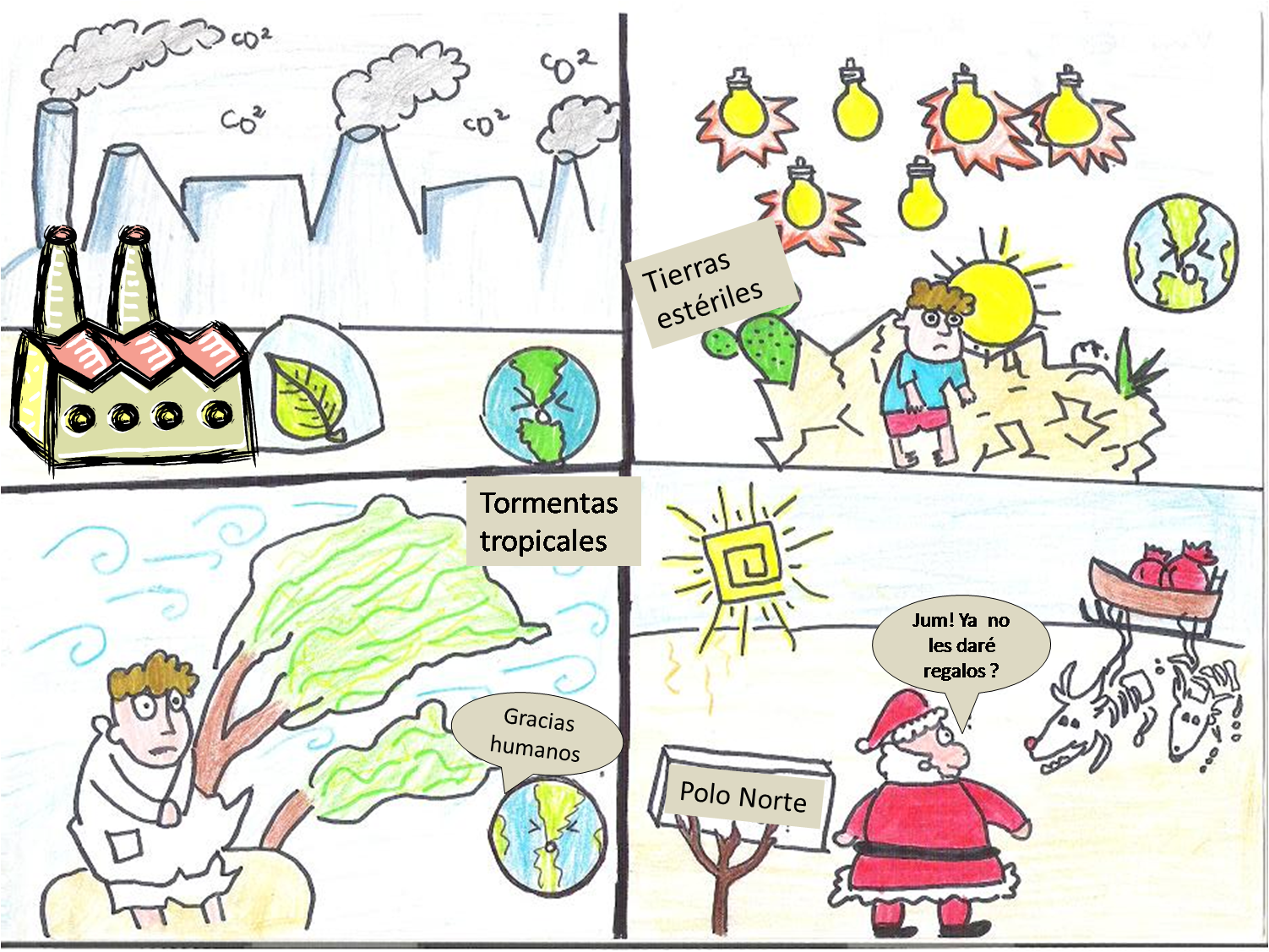 Historieta de la contaminacion version completa - Imagui