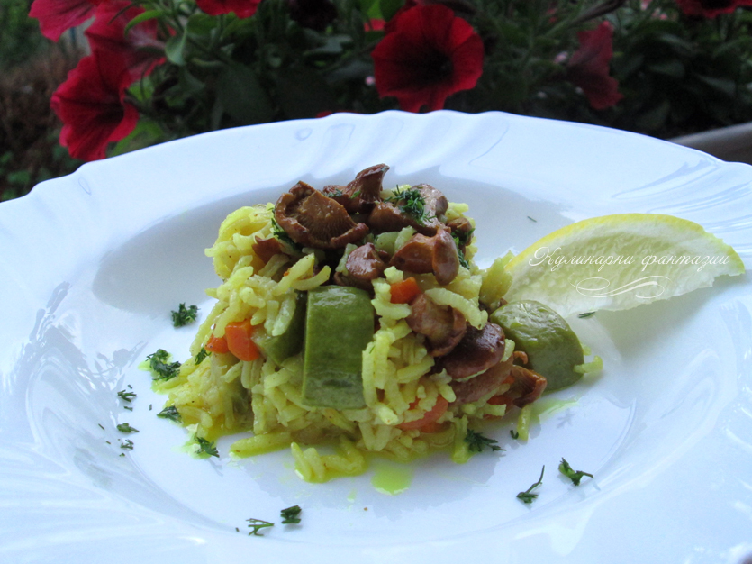 Ориз "Басмати" със зеленчуци и първото ми интервю - Кулинарни фантазии