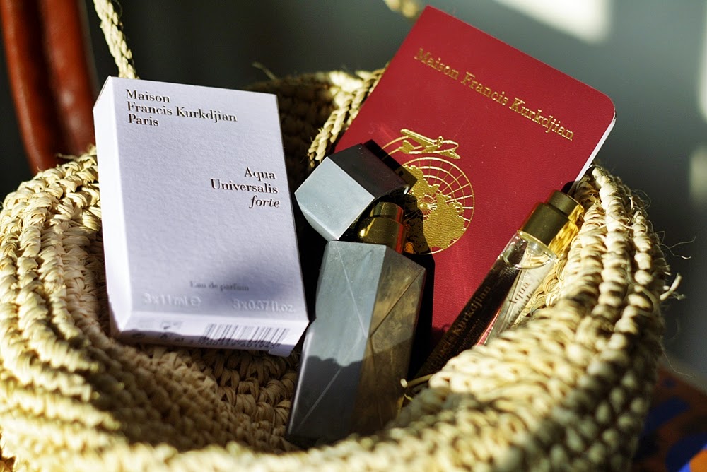 Deluxshionist Grooming - Maison Francis Kurkdjian Paris Globe Trotter perfume case for travel size