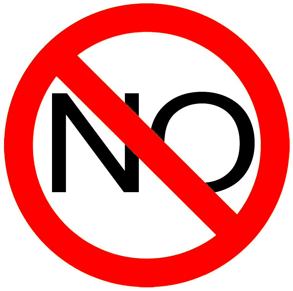 When Write Is Wrong: No Means No