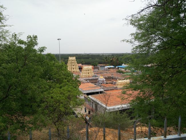 Aerial View Of Sri Devanatha Perumal Temple Aerial View Of Sri Devanatha Perumal Temple