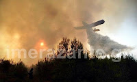 Σε πύρινο κλοιό η ορεινή Ζάκυνθος