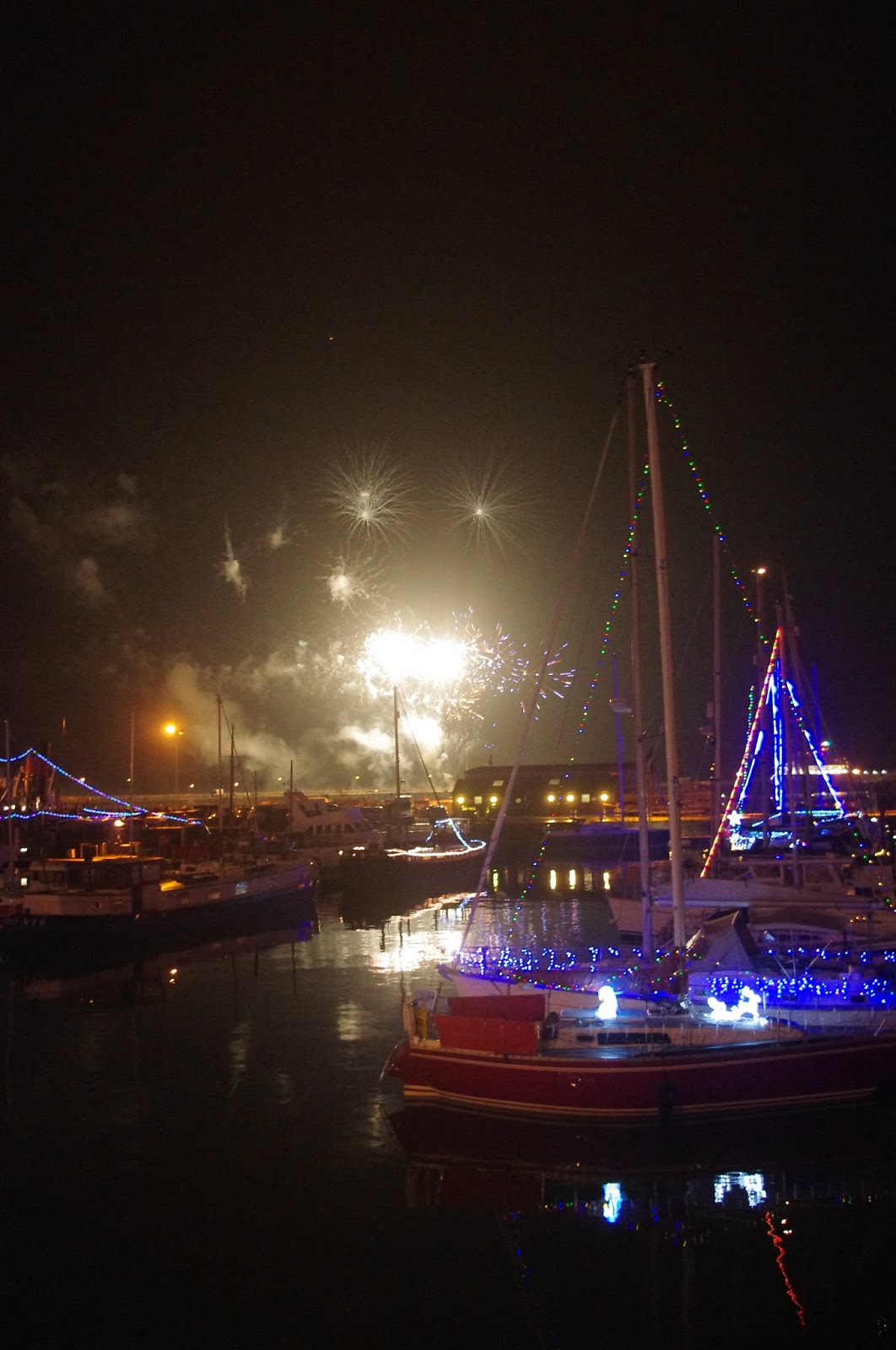 Ramsgate fireworks New Year 2017