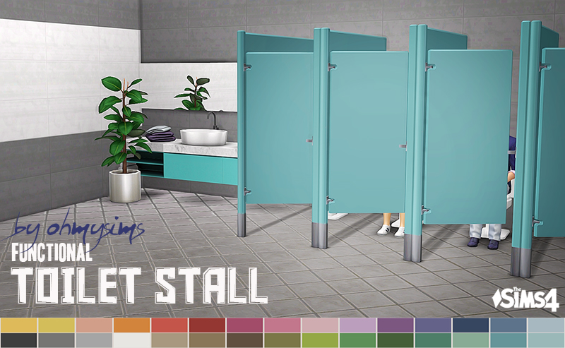 bathroom Sims 4 public