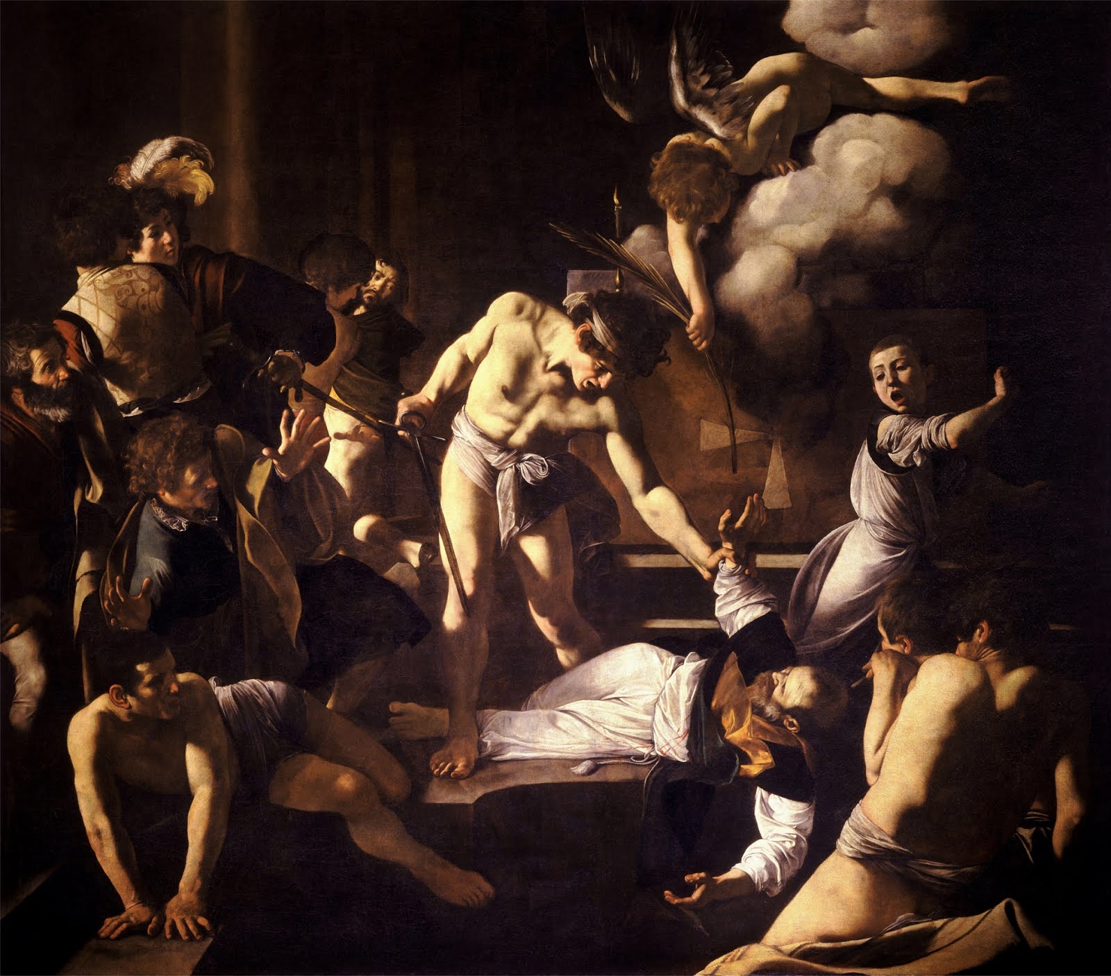 Il martirio di San Matteo di Caravaggio