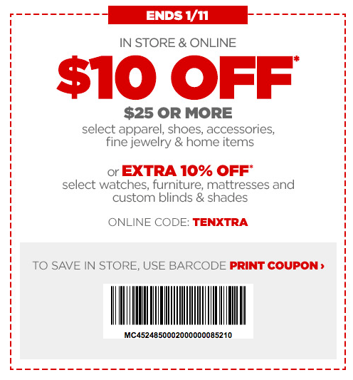 FREE IS MY LIFE: COUPON: $10 off a $25+ in-store or online purchase at ...