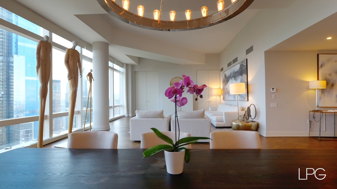 26 Interior Design Photos vs. 25 Columbus Cir #75CE, New York, NY Luxury Penthouse Tour