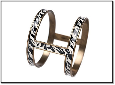 Zebra Square : Manchette bracelet zèbre Isabel Marant 