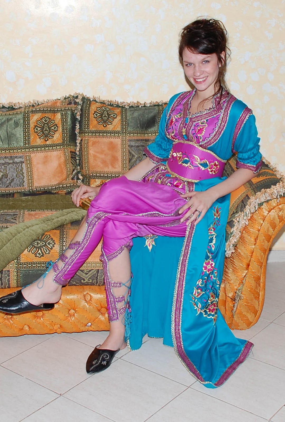 vente caftan traditionnel Marocain 2013-2014 - new caftan maghrebi 2014