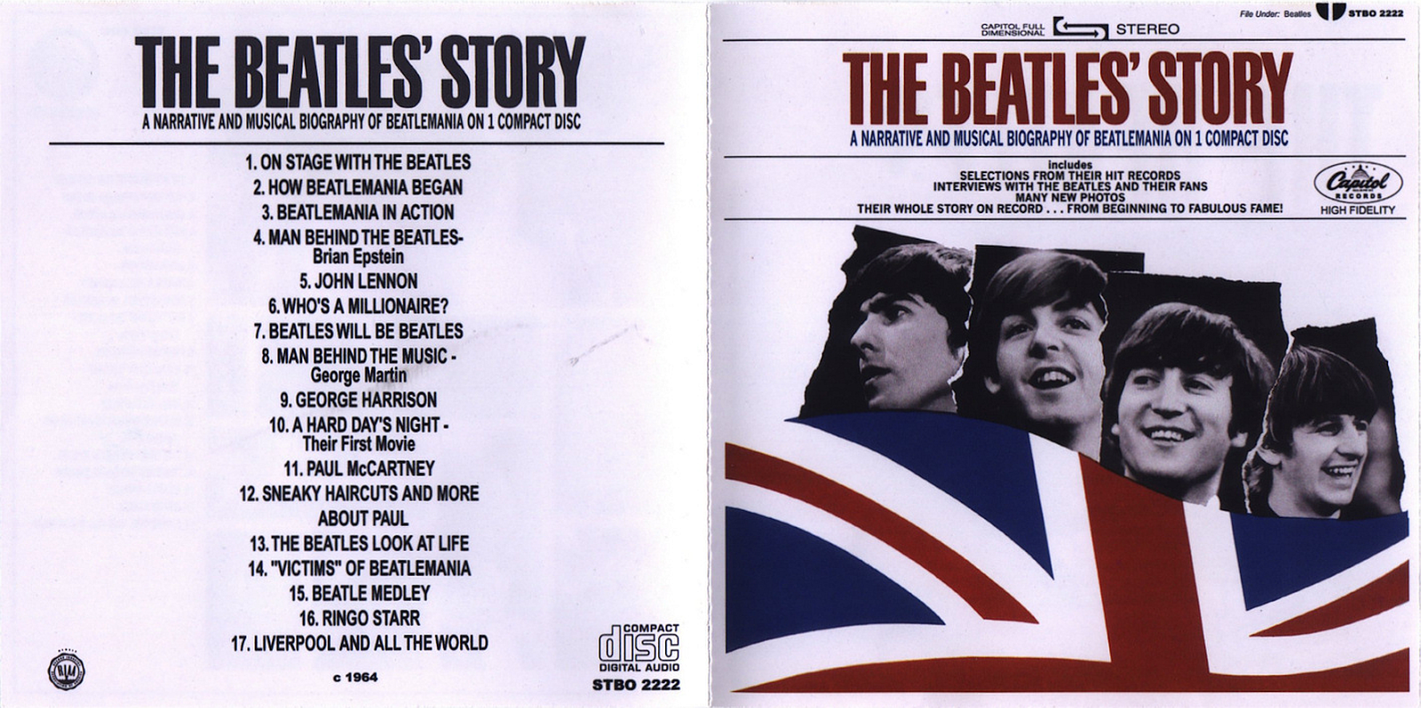 jfn Beatles Music & Memories The Beatles Story Album