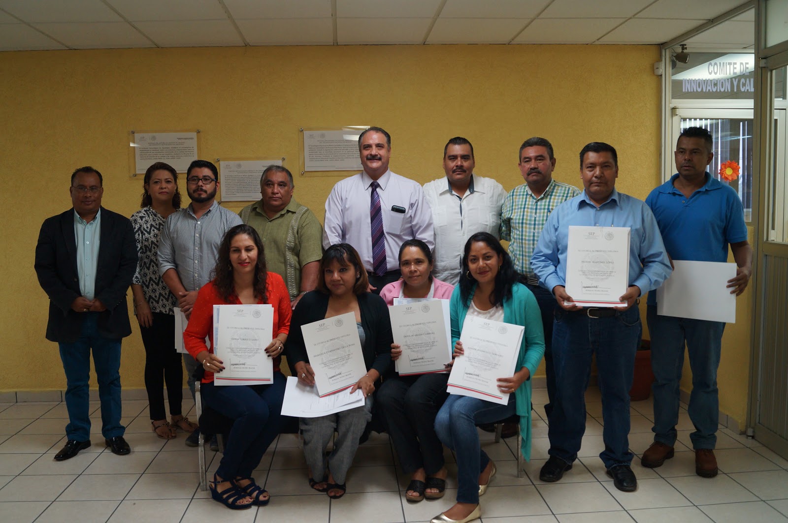 IT DE ZACATEPEC ESTÍMULOS POR ANTIGÜEDAD A PERSONAL DE APOYO Y