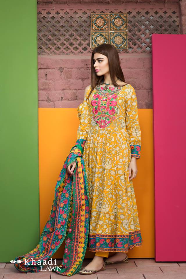 khaadi 2 piece lawn 2019