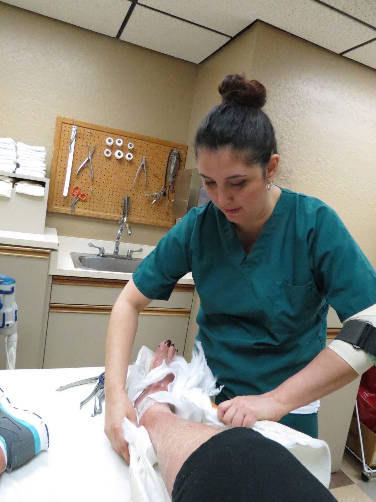 Meandering...: Cast Removal ~ January 24, 2013