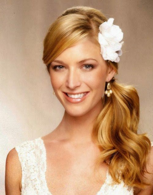 Long Hairstyles for Bridesmaid 2014
