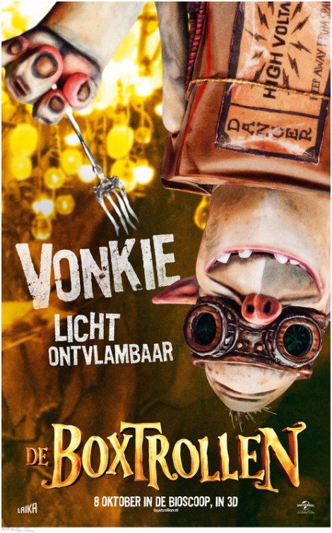 Poster 3: The Boxtrolls