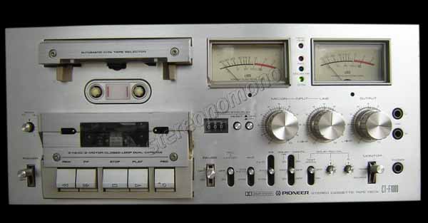stereonomono: Pioneer CT-F 1000