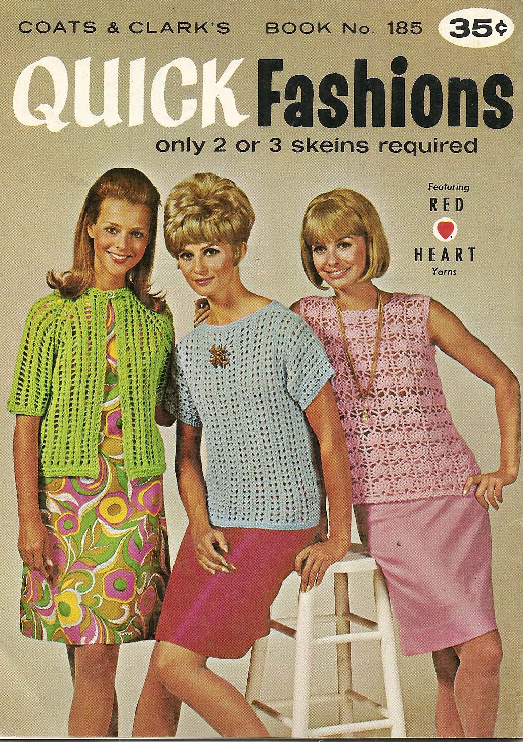 Vintage Knit Crochet Shop Talk Quick Fashions Knit Crochet Patterns