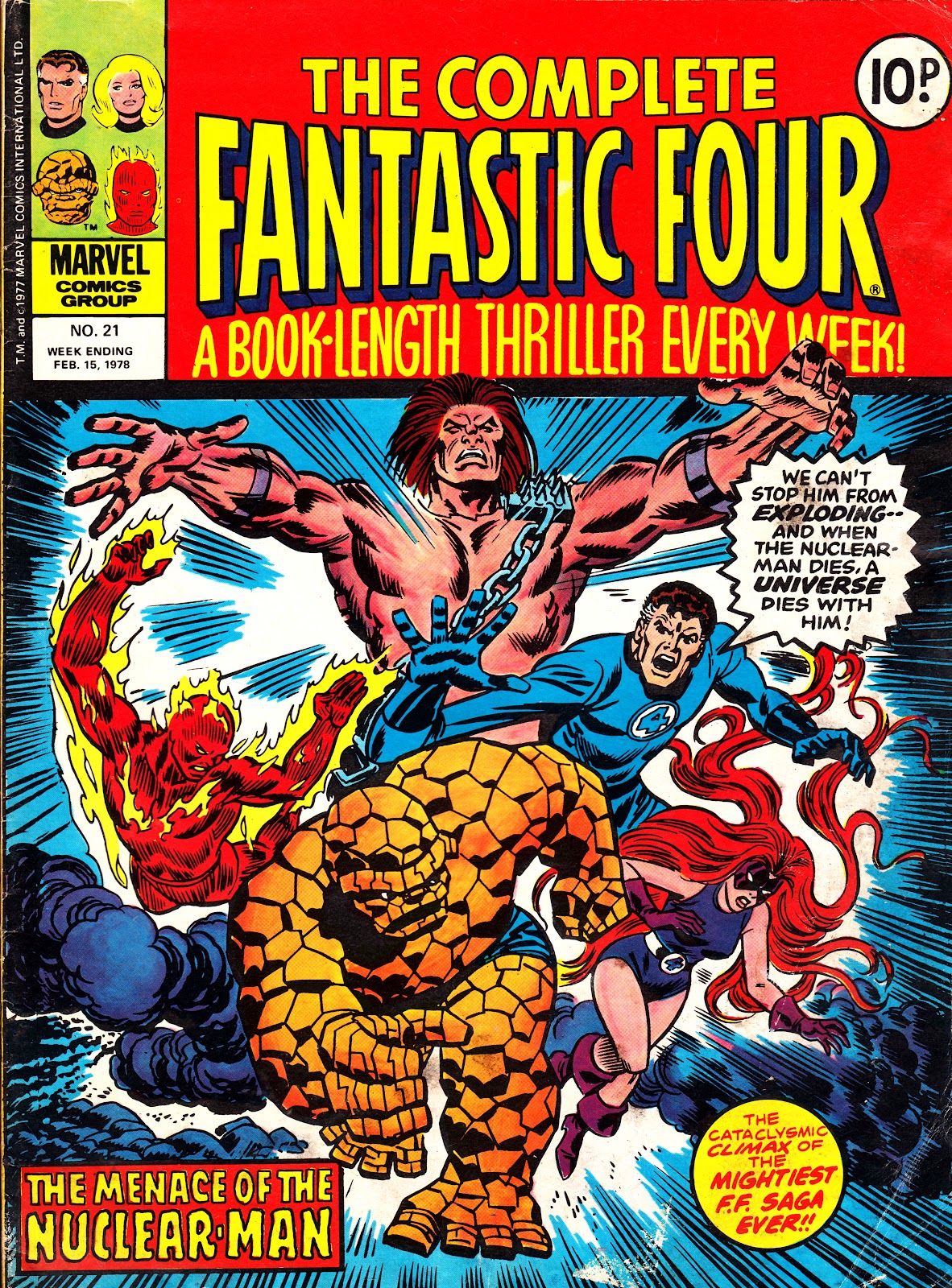 STARLOGGED GEEK MEDIA AGAIN 197778 THE COMPLETE FANTASTIC FOUR