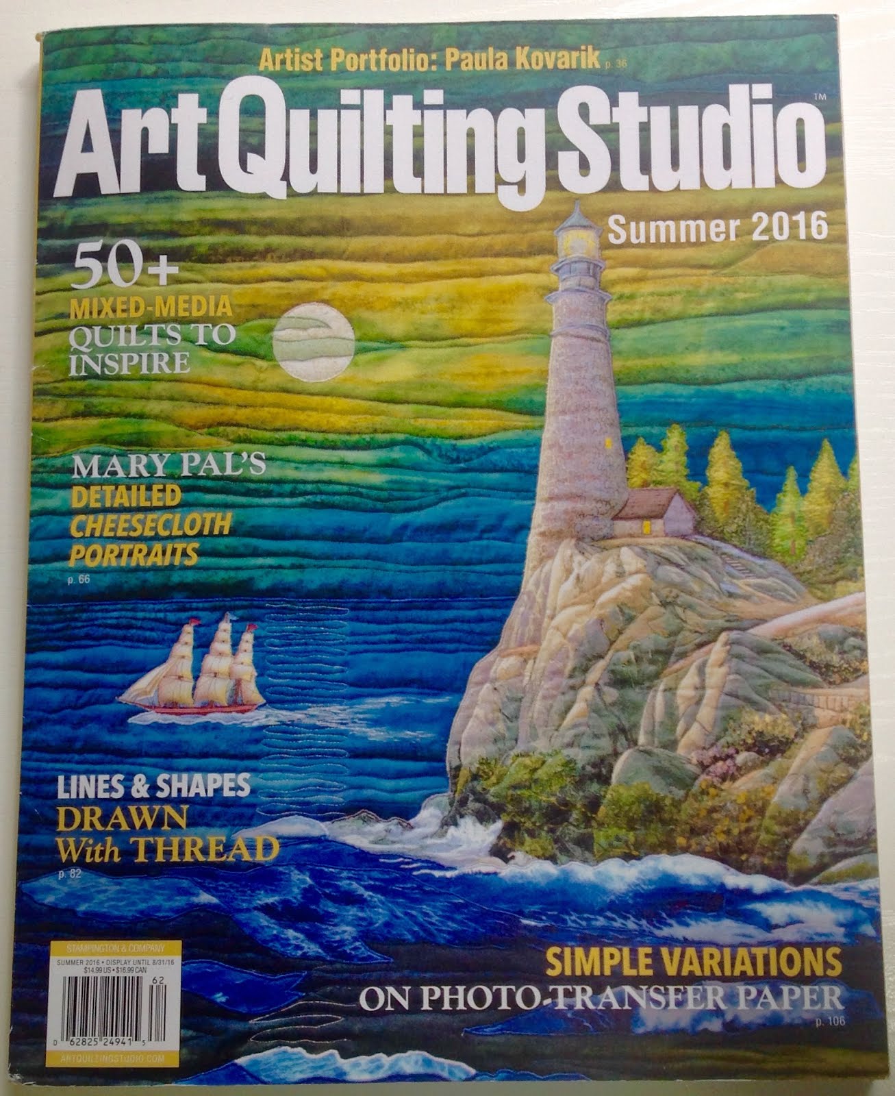 Art Quilting Studio Summer 2016