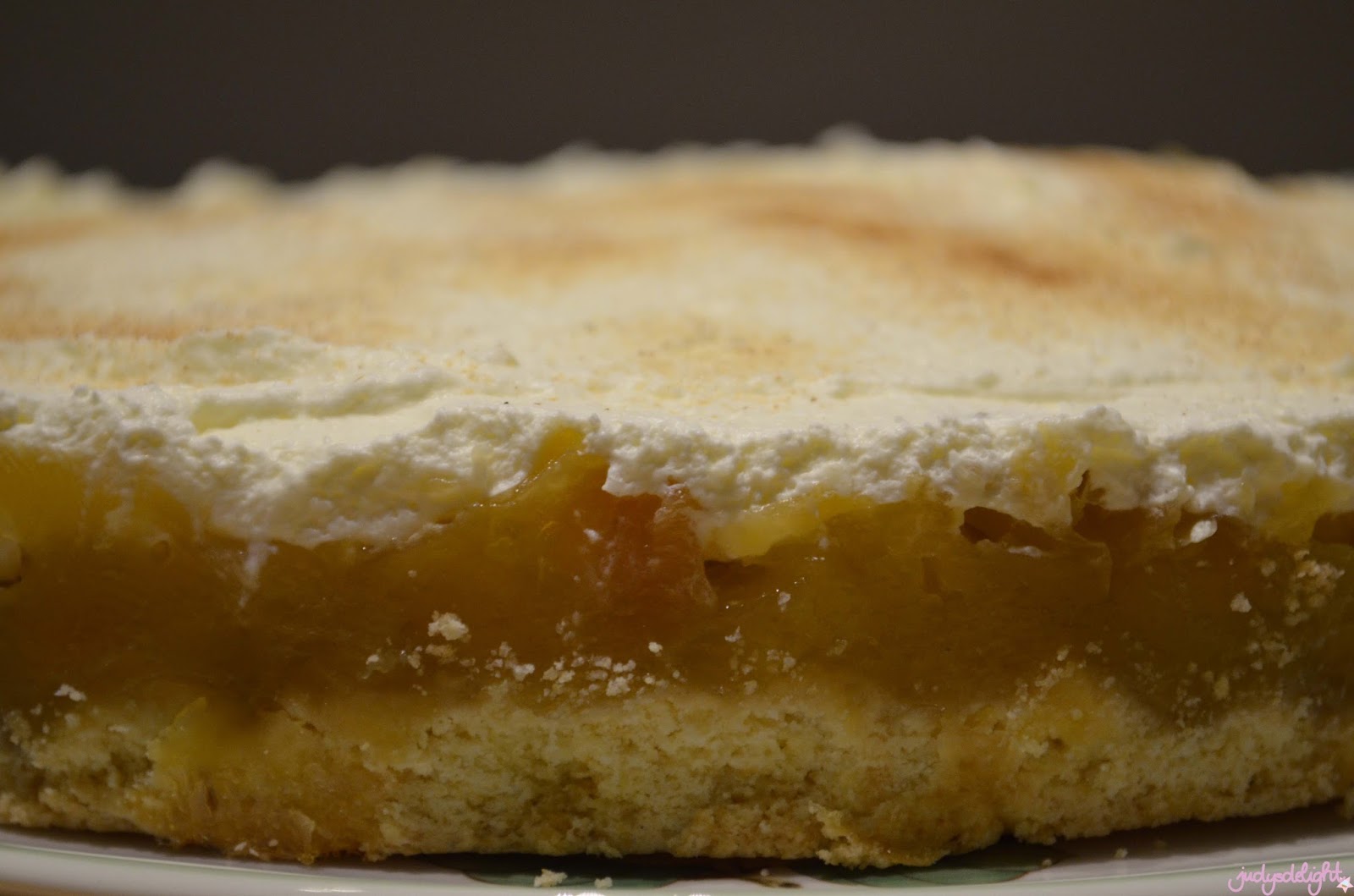 glutenfreier Apfelkuchen mit Vanille-Zimt-Sahne | judysdelight