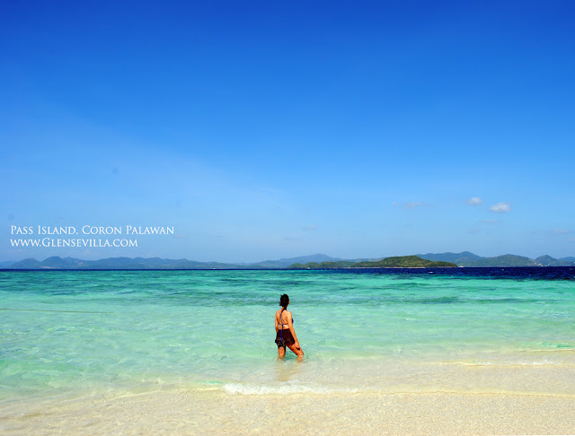 Pass Island Coron Palawan, beach